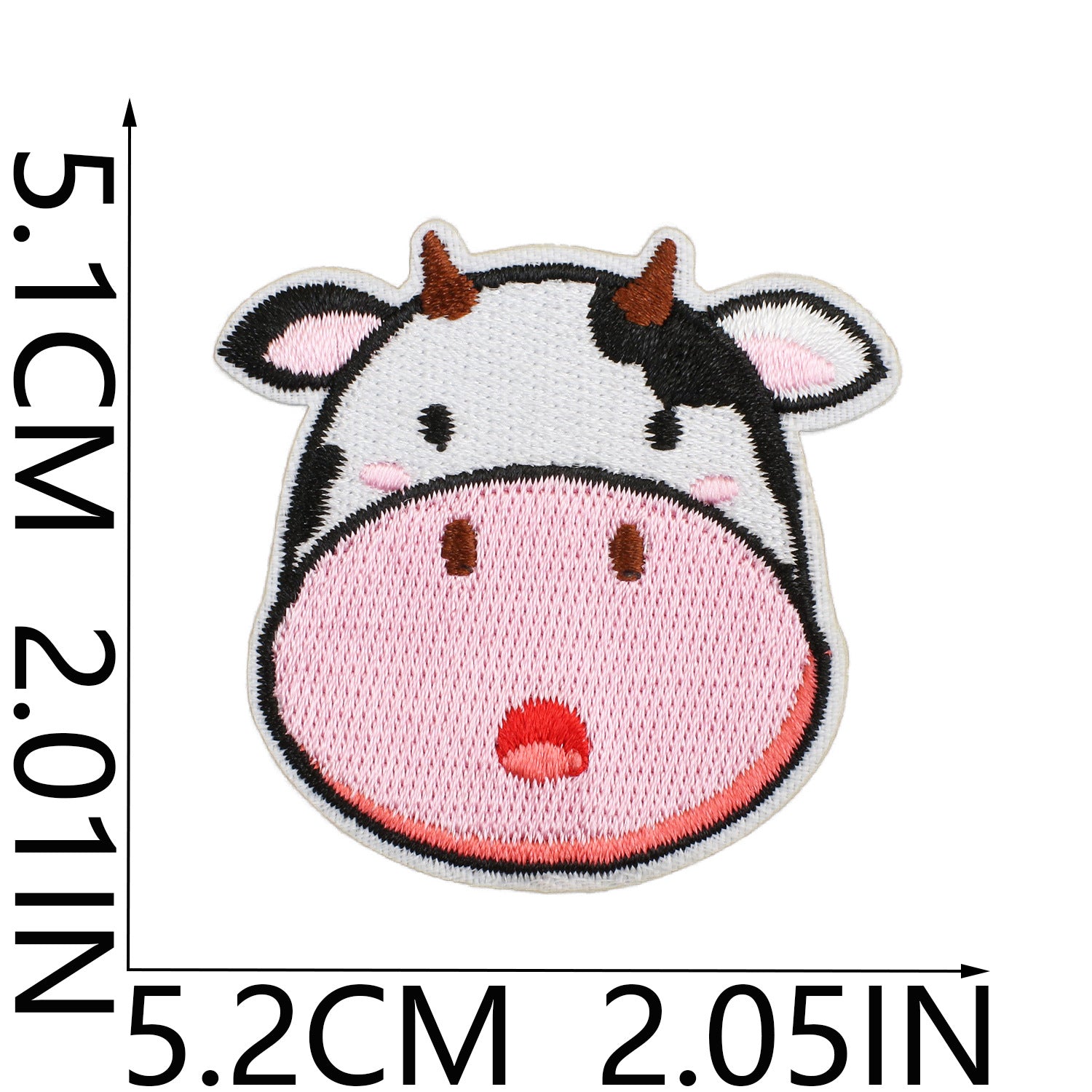 Wholesale Mother Cow Embroidery Cloth Patches